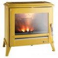 Estufa invicta modena esmaltada amarillo